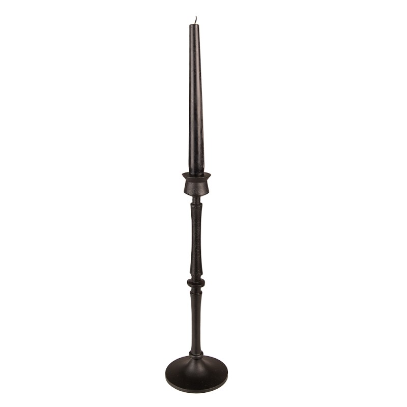 Clayre & Eef Candle holder 33 cm Black Aluminium