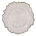 Clayre & Eef Sous-assiette Ø 33 cm Transparent Plastique