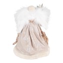 Clayre & Eef Christmas Decoration Angel 35 cm Beige Pink Plastic