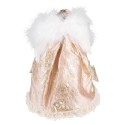 Clayre & Eef Kerstdecoratie Engel 40 cm Roze Goudkleurig Kunststof