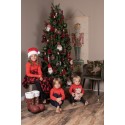 Clayre & Eef Hanger Kerstman 10x9x28 cm Wit Kunststof