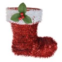 Clayre & Eef Décoration de Noël Botte 26 cm Rouge Plastique