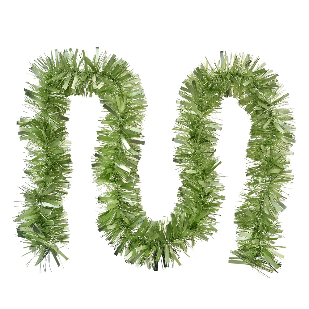 Clayre&Eef Kerstslinger Guirlande 200 cm Groen Kunststof afbeelding