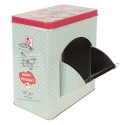 Clayre & Eef Bewaarblik  16x10x18 cm Groen Aluminium