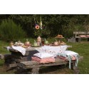 Clayre & Eef Vaas Ø 13x30 cm Roze Keramiek Rond