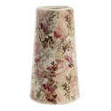 Clayre & Eef Decoration can 750 ml Pink Ceramic Flowers
