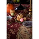 Clayre & Eef Cake Plate Ø 13 cm Purple Ceramic