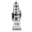 Clayre & Eef Figurine Nutcracker 20 cm Silver colored Porcelain
