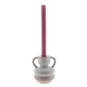 Clayre & Eef Candle holder 9 cm Beige Porcelain