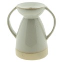 Clayre & Eef Candle holder 9 cm Beige Porcelain