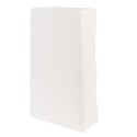 Clayre & Eef Vase Gesicht 15x9x25 cm Weiß Keramik