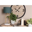 Clayre & Eef Planter Ø 15x14 cm Green Beige Ceramic Flowers