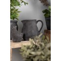 Clayre & Eef Decoratie Kan  16x13x15 cm Grijs Keramiek