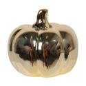 Clayre & Eef Decoration Pumpkin 8 cm Gold colored Porcelain
