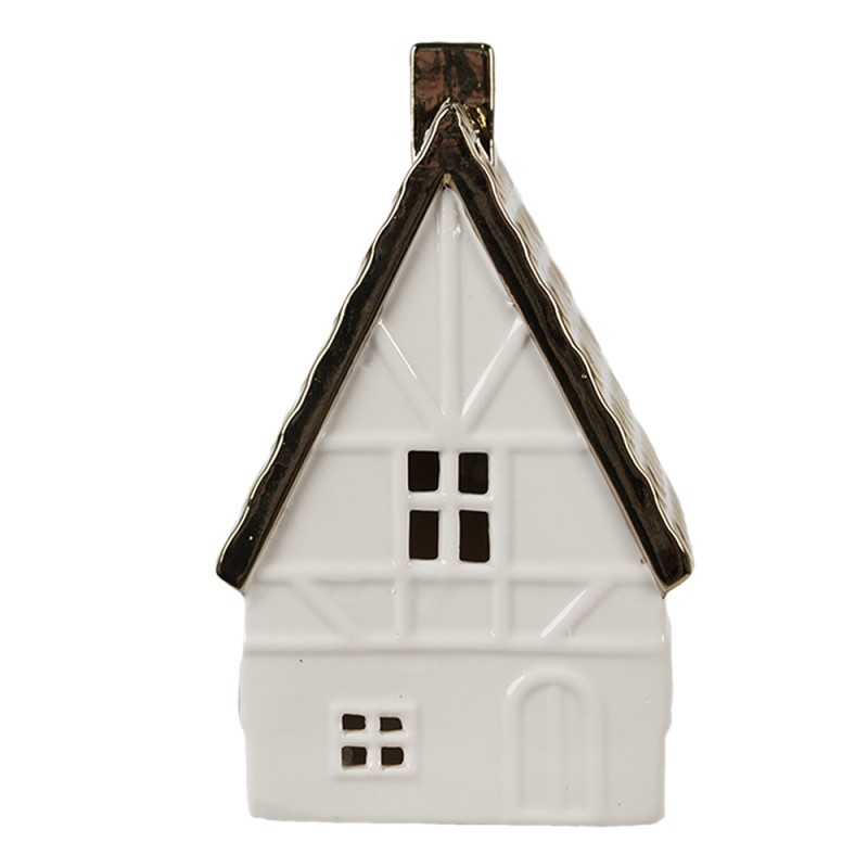 Clayre & Eef Decorazione Casa 16 cm Beige Color oro Porcellana
