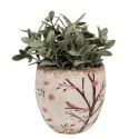 Clayre & Eef Planter Ø 14x14 cm Beige Brown Ceramic Branches
