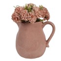 Clayre & Eef Pichet décoratif 17x13x15 cm Rose Céramique