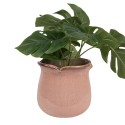 Clayre & Eef Fioriera per interni Ø 16x15 cm Rosa Ceramica