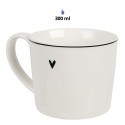 Clayre & Eef Mok  275 ml Wit Keramiek Hart