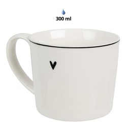 Clayre & Eef Tazza 275 ml Bianco Ceramica Coure