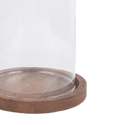 Clayre & Eef Cloche Ø 12x16 cm Transparent Verre