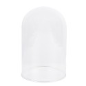 Clayre & Eef Cloche Ø 12x17 cm Verre Bois Rond