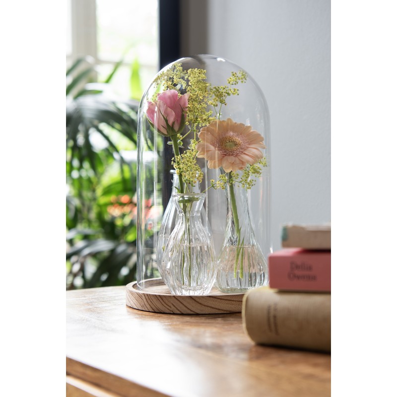 Clayre & Eef Stolp  Ø 18x28 cm Glas Rond