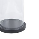 Clayre & Eef Stolp  Ø 14x25 cm Transparant Glas Hout