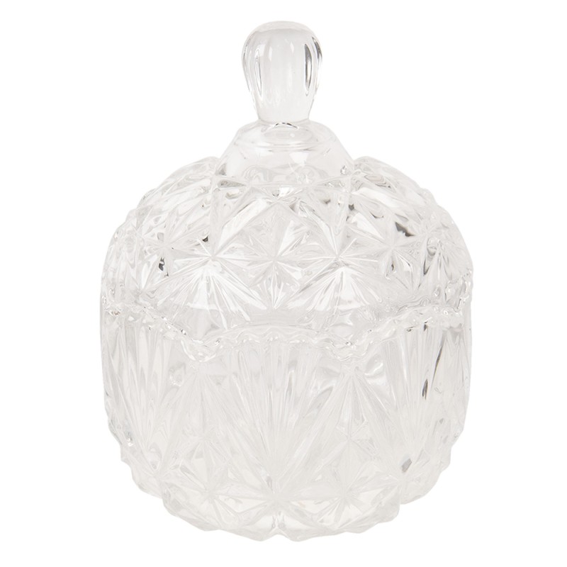 Clayre & Eef Glastopf Ø 13x19 cm Glas Rund
