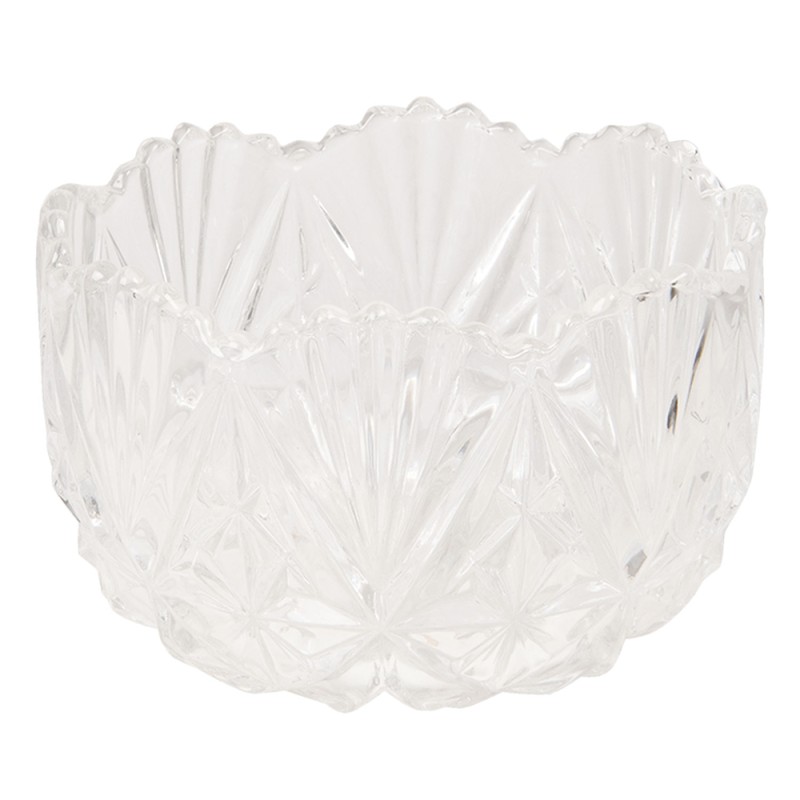 Clayre & Eef Pot en verre Ø 13x19 cm Verre Rond