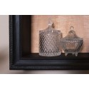 Clayre & Eef Pot en verre Ø 9x12 cm Verre Rond