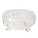 Clayre & Eef Glass Jar Ø 17x17 cm Glass