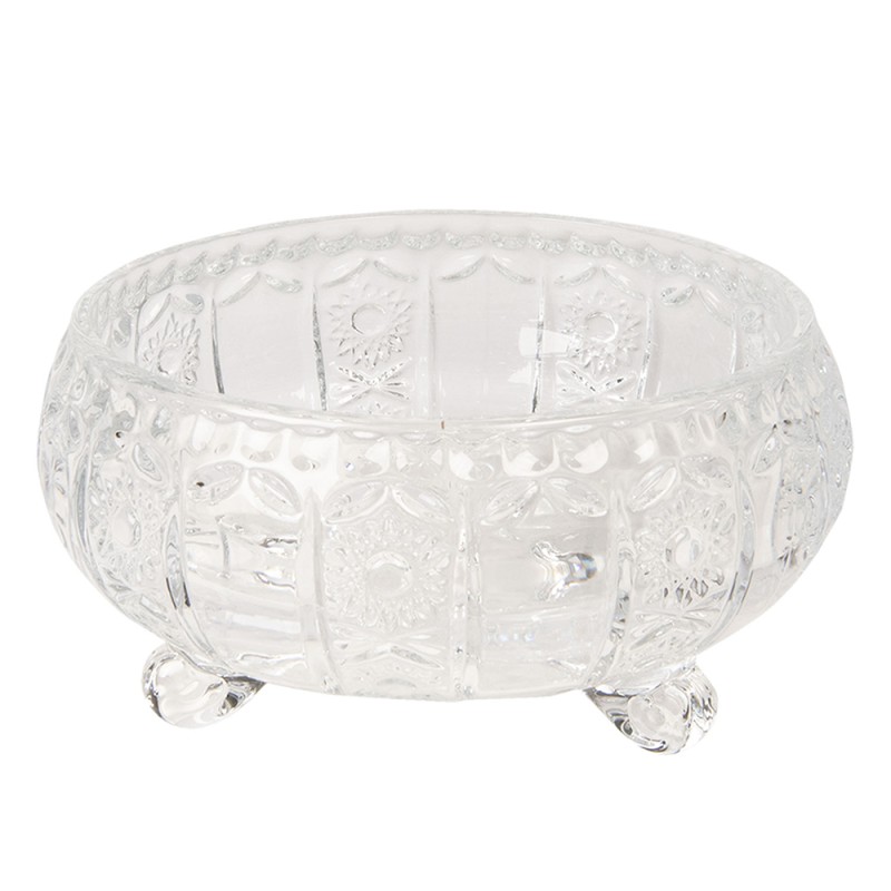 Clayre & Eef Glass Jar Ø 17x17 cm Glass