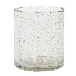 Clayre & Eef Teelichthalter Ø 8x10 cm Glas Rund