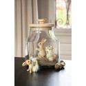 Clayre & Eef Pot de stockage 2800 ml Verre