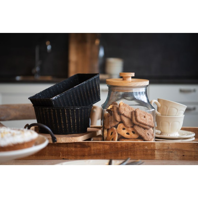 Clayre & Eef Storage Jar 2800 ml Glass