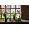 Clayre & Eef Teelichthalter Ø 10x15 cm Rosa Glas Rund