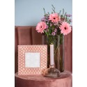 Clayre & Eef Vase Ø 8x11 cm Pink Glass Round