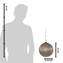 Clayre & Eef Kerstbal XL  Ø 25 cm Goudkleurig Glas Rond