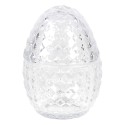 Clayre & Eef Glastopf Ei Ø 9x12 cm Glas