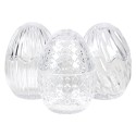 Clayre & Eef Glastopf Ei Ø 9x12 cm Glas