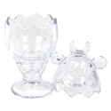 Clayre & Eef Glass Jar Cow Ø 8x19 cm Glass