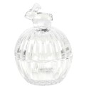 Clayre & Eef Glass Jar Rabbit 8x8x11 cm Glass