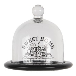 Clayre & Eef Stolp  Ø 12x12 cm Glas Sweet Home