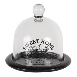 Clayre & Eef Stolp  Ø 12x12 cm Glas Sweet Home