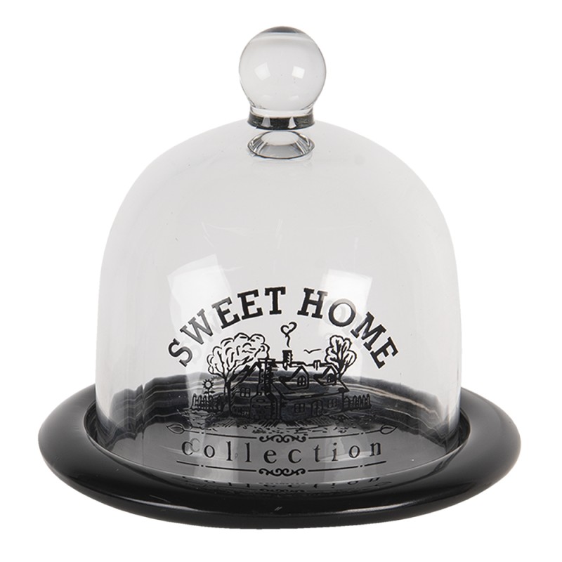 Clayre & Eef Cloche Ø 12x12 cm Glass Sweet Home