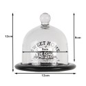 Clayre & Eef Stolp  Ø 12x12 cm Glas Sweet Home