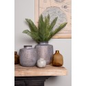 Clayre & Eef Vase Ø 10x13 cm Marron Verre