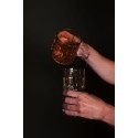 Clayre & Eef Bicchiere d'acqua 280 ml Marrone Vetro