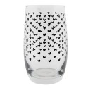 Clayre & Eef Waterglas  320 ml Glas Hart